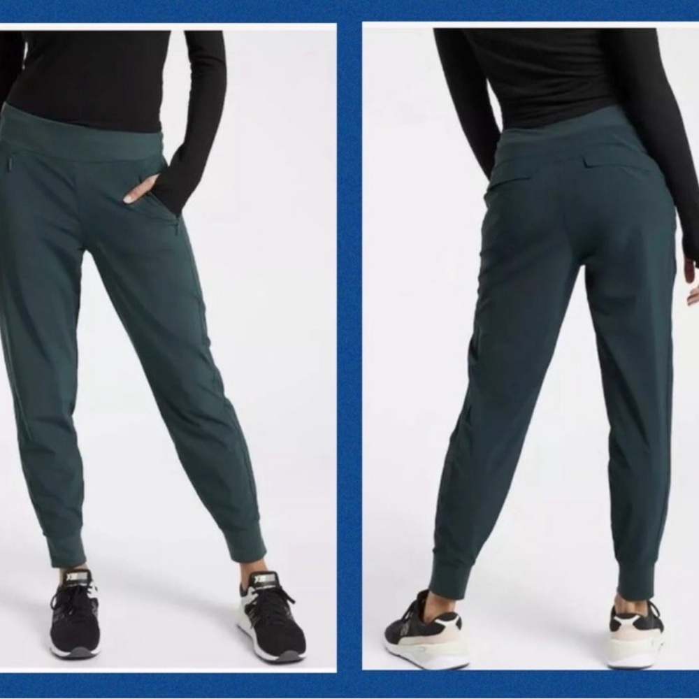 Athleta Women's Teal Lined Soho Jogger